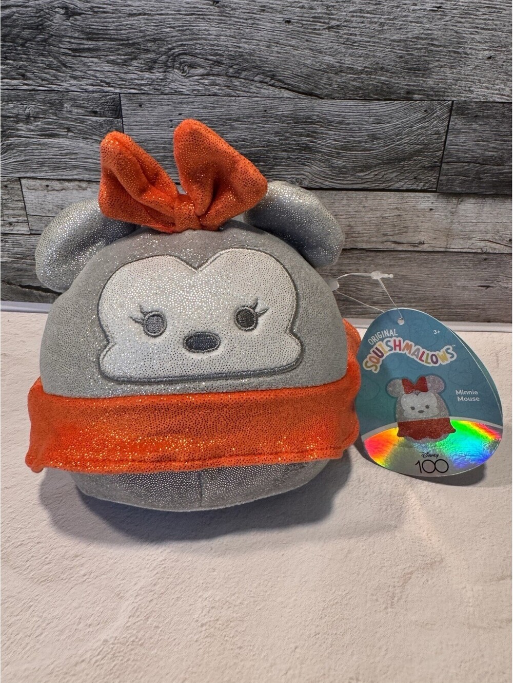 Squishmallows Disney 5 Inch Minnie Mouse Plush Stuffed Animal 100th Anniversary